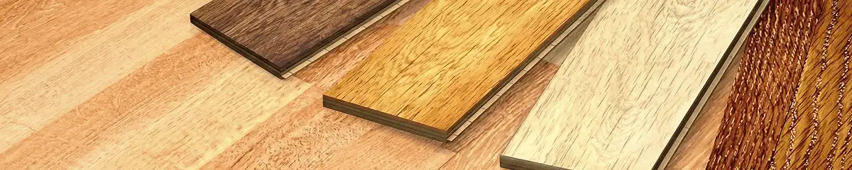Cork floor boards close-up in Oakland, CA