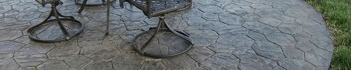 Garden relaxation area with professionally installed stone flooring in Oakland CA